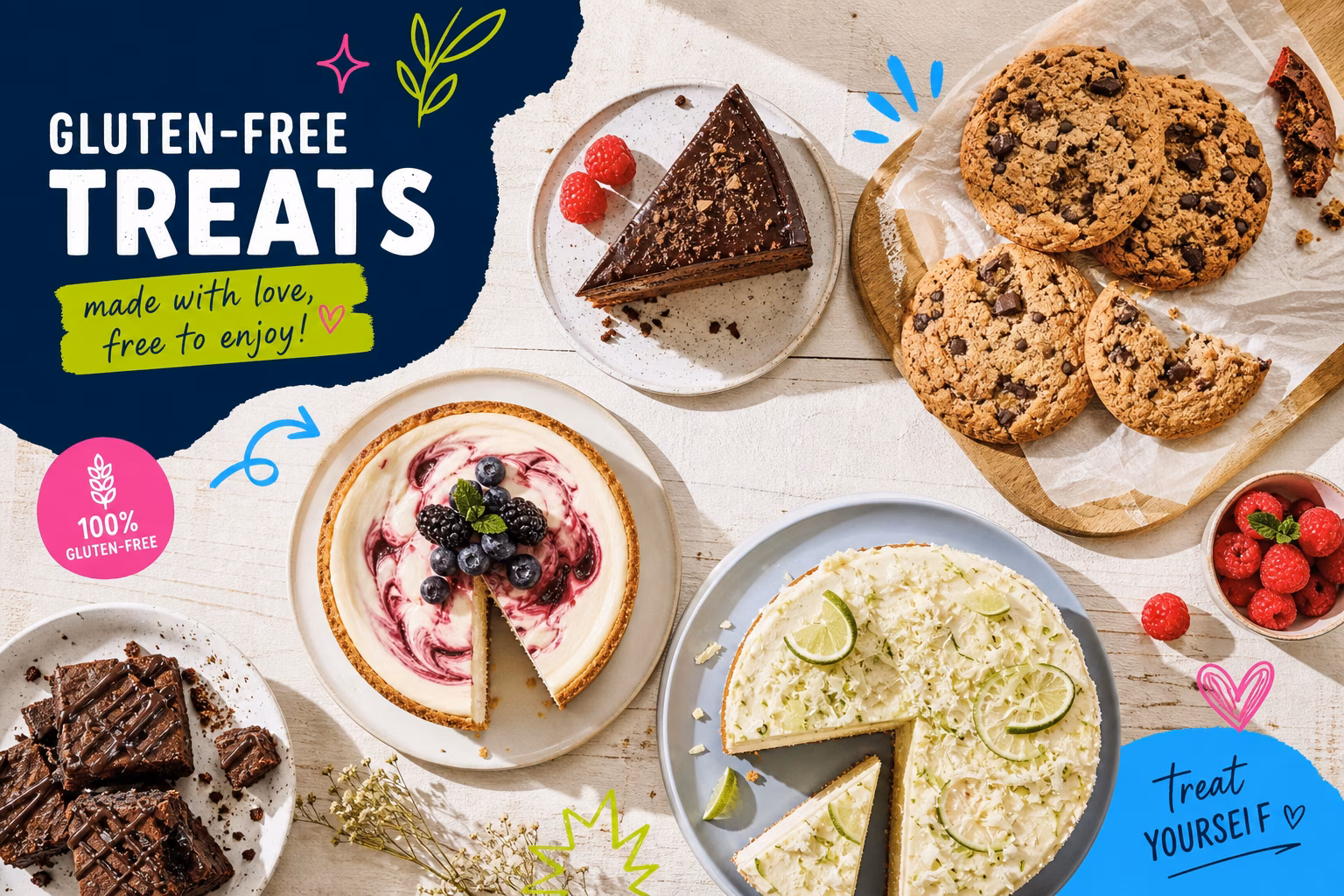 30+ Gluten-Free Dessert Recipes: Cakes, Cookies, Cheesecake & More