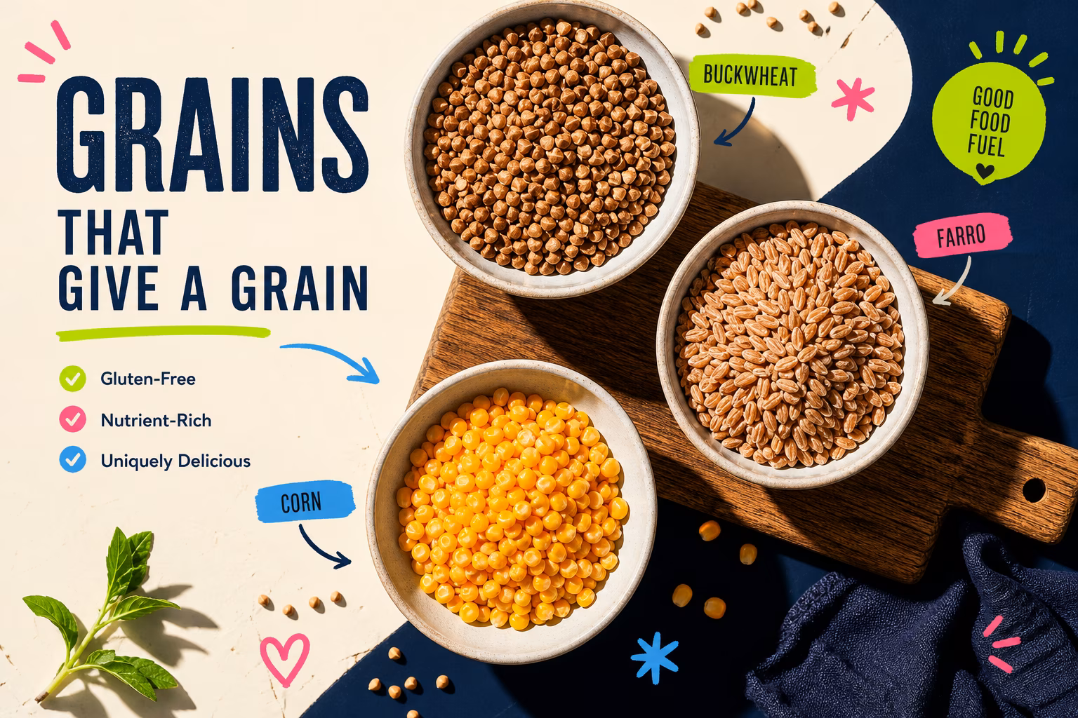 Naturally Gluten-Free Grains & Starches: Buckwheat, Farro, Grits, Polenta & More