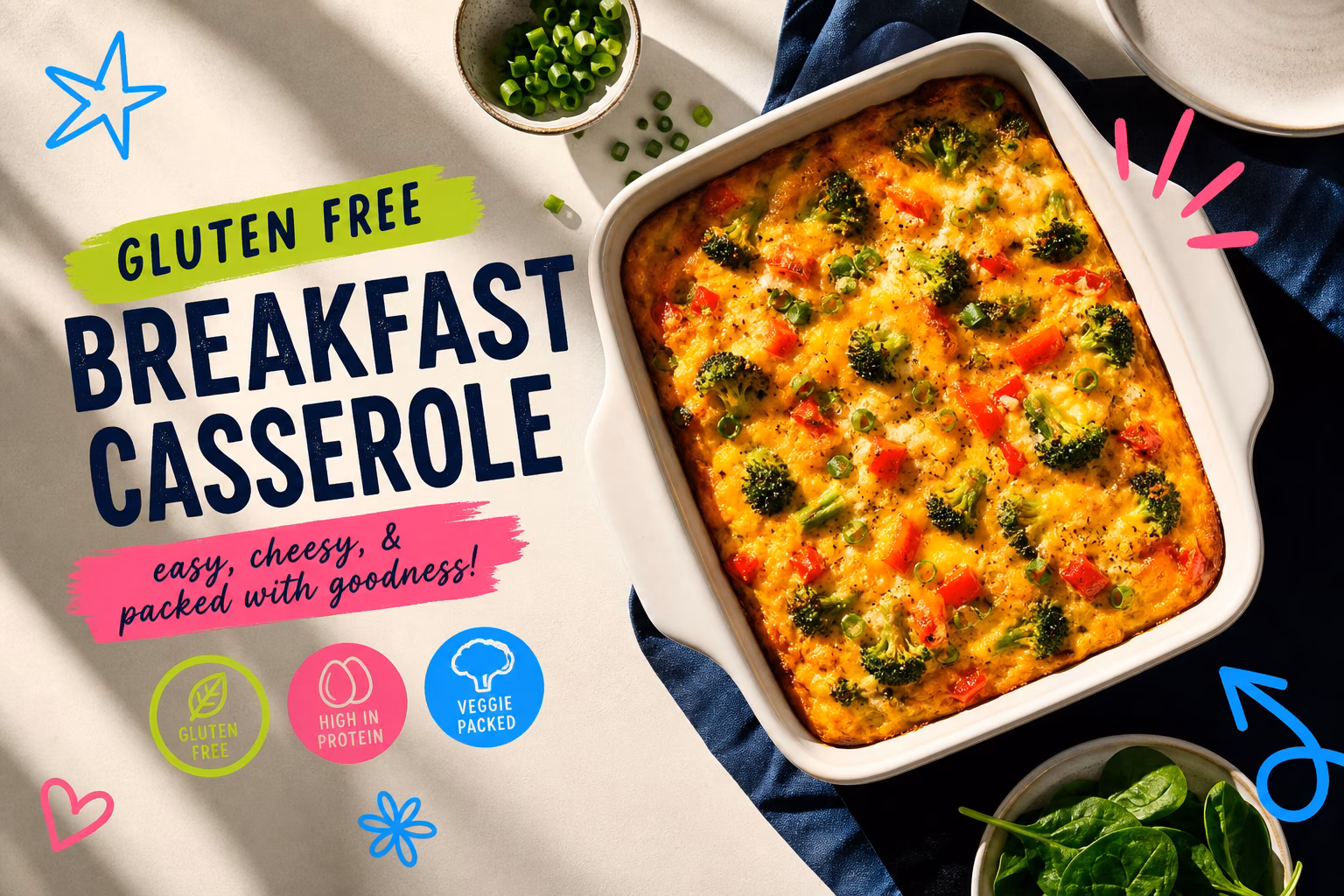 Gluten-Free Breakfast Ideas: Casseroles, Hash Browns, Eggs & More